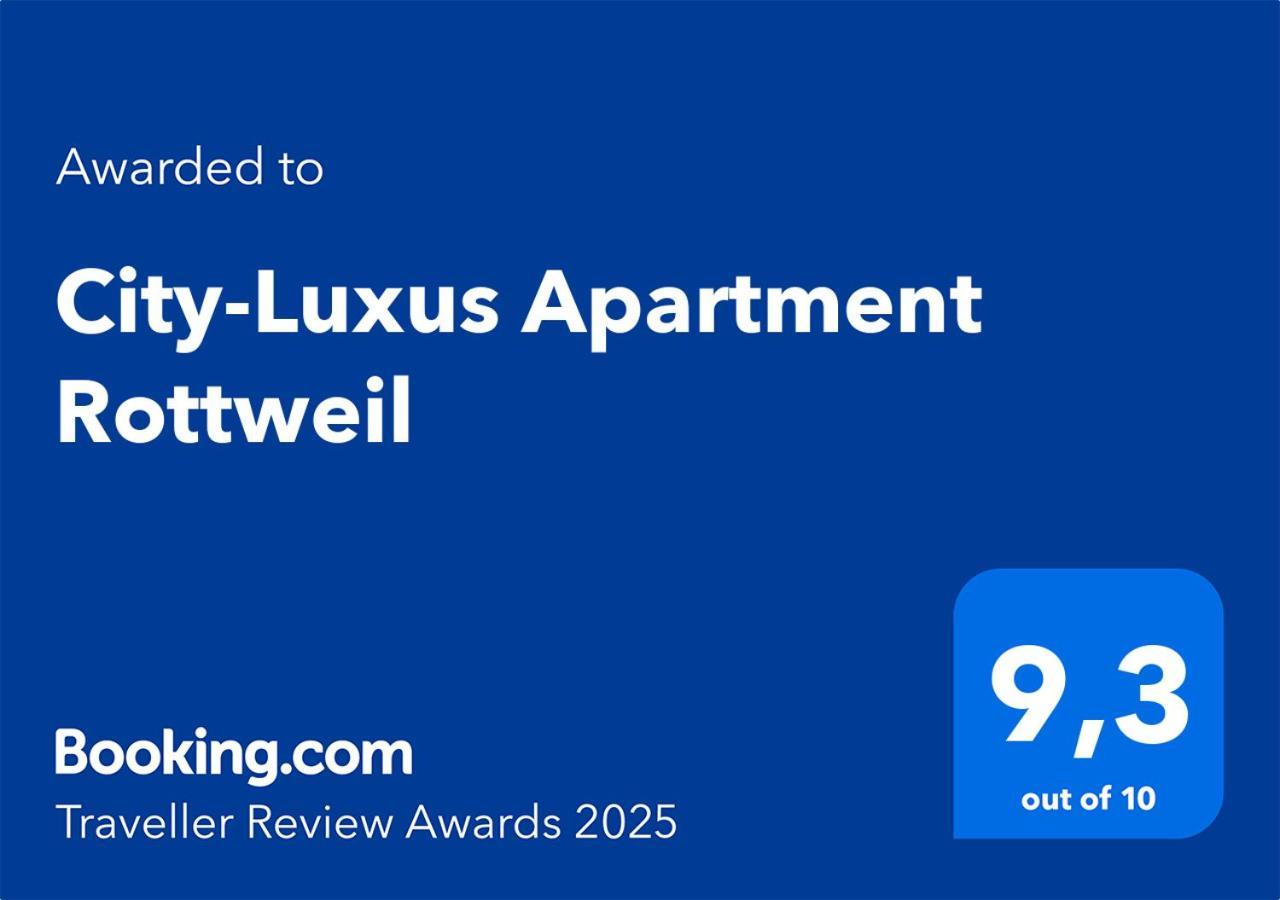 City-Luxus Apartment Rottweil Exterior foto